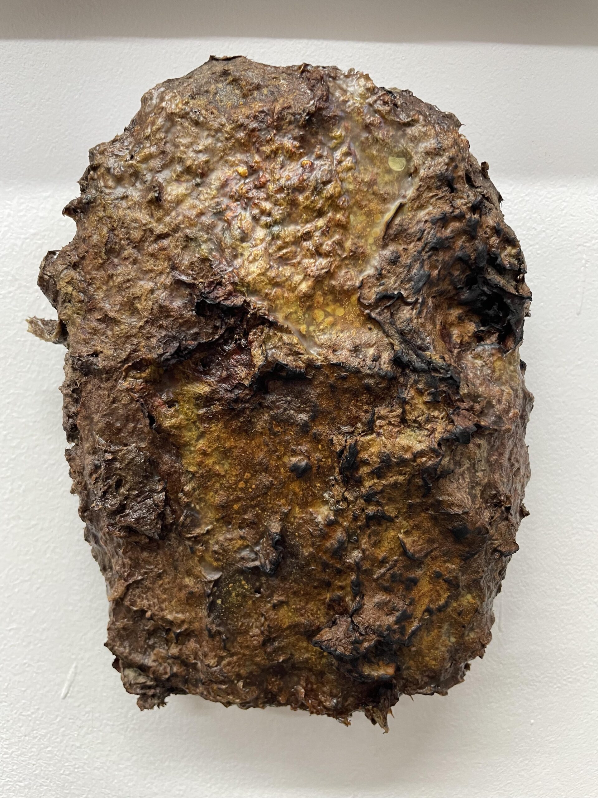 Amber and Charcoal - A piece by Jack Brook (@jackoorb) - London Artist